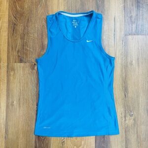 Nike Dri-Fit Turquoise tank top XS